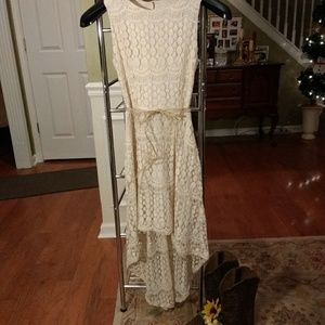 Xhilaration Lace Hi-Lo Dress